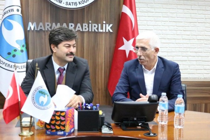 Genel Müdür Erkan: "Marmarabirlik kooperatifçiliğin örnek kuruluşudur"