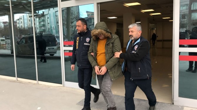 Konya’da 25 ayrı suçtan aranan cezaevi firarisi yakalandı