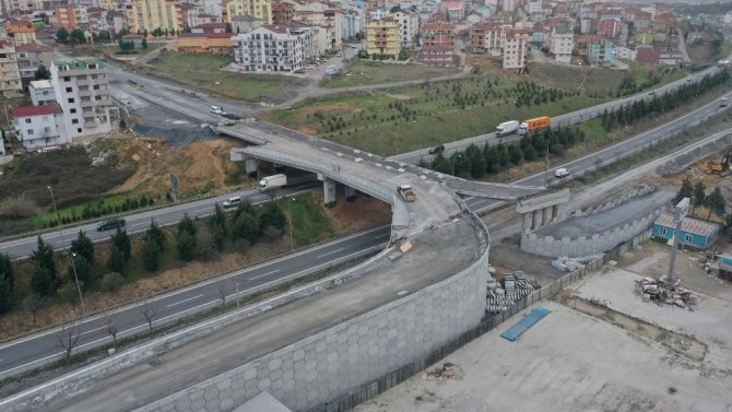 Tuzla Şifa - Çayırova bağlantı köprüsünde imalatlara devam