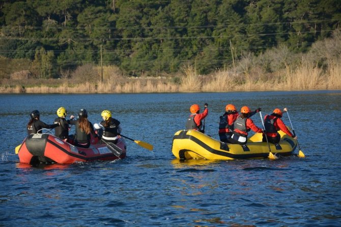 Rafting Milli Takımı aday kadrosu Dalyan’da kampa girdi