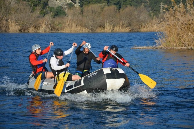 Rafting Milli Takımı aday kadrosu Dalyan’da kampa girdi