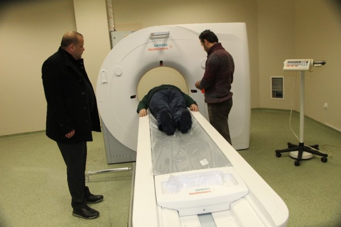 Devrek Devlet Hastanesi Tomografı cihazına kavuştu
