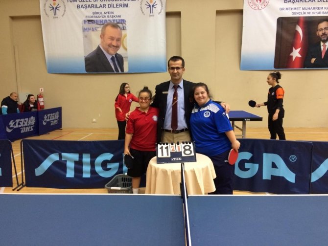 Özel sporcular Türkiye Şampiyonası’na katılmaya hak kazandı