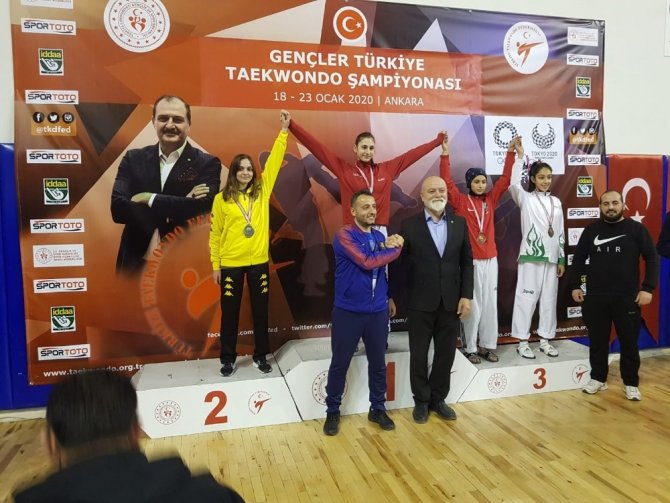TOHM Sporcusu Nazlıcan Tekel, Türkiye üçüncüsü oldu