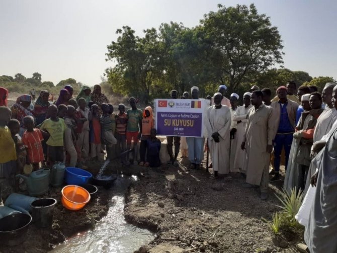 İhlas Vakfı, Çad’da su kuyusu açarak gönüllere su serpti