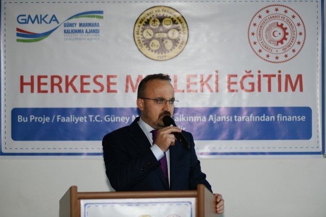 Bülent Turan, Makine Teknoloji Atölyesi açılışını yaptı