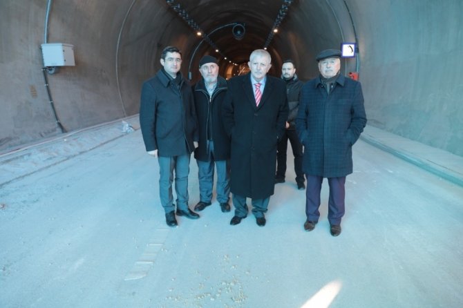 Ferhat Tüneli’nde su sızıntısı onarıldı, yeniden trafiğe açılıyor