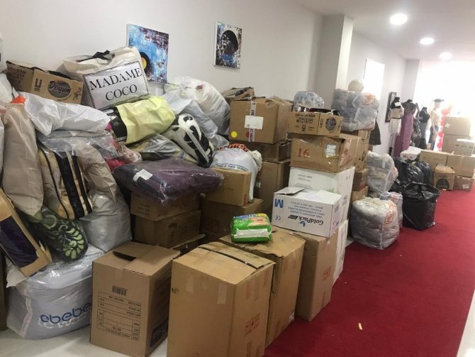 Depremzedeler için toplanan yardımlar AFAD’a teslim edildi