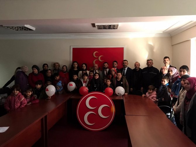 MHP Kocasinan İlçe Teşkilatı’ndan Otizmli Çocuklara Unutulmaz Gösteri