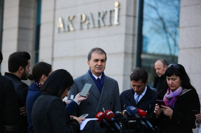 AK Parti Sözcüsü Ömer Çelik’ten "darbe" açıklaması