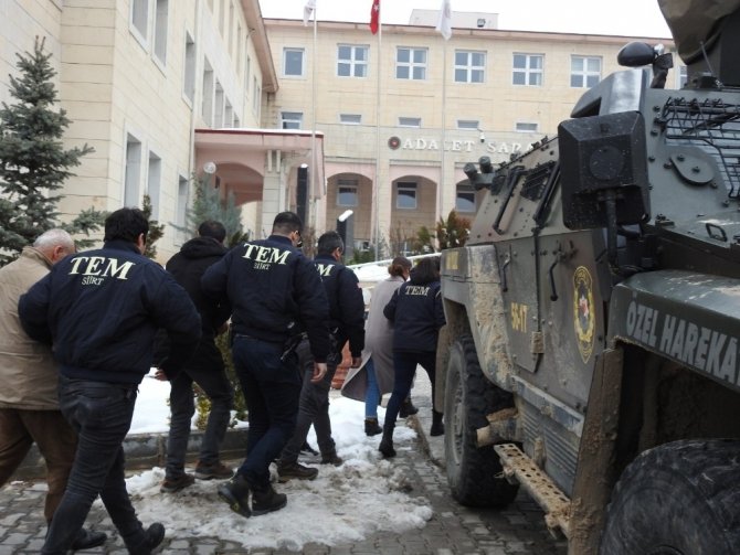 Siirt’te PKK/KCK operasyonu: 16 gözaltı