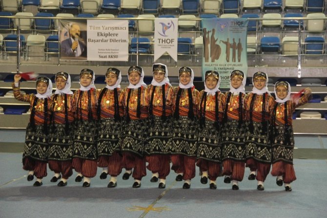 Malatya’da “Halk oyunları il birinciliği yarışması” yapıldı
