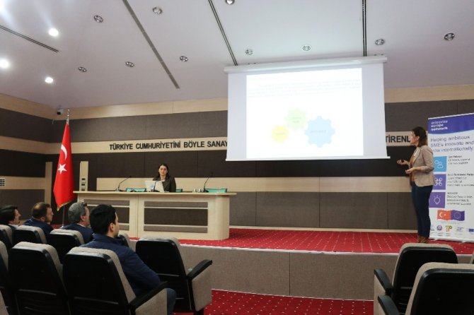 Çerkezköy’de Avrupa İşletmeler Ağı ve Teknopark Tanıtım Toplantısı