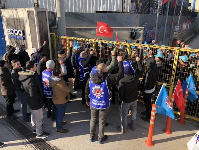 Bursa’da işten çıkartılan 81 işçi için müjdeli haber