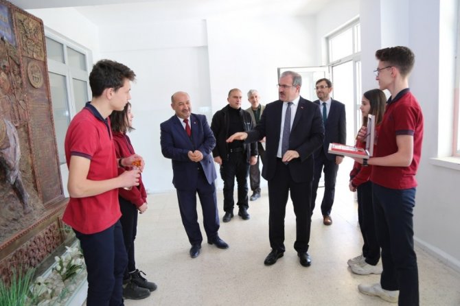 Fatih Anadolu Lisesi’ne ziyaret