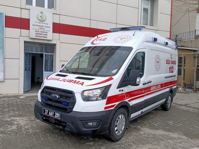 Tosya 112 Acil Servisine ambulans törenle teslim edildi