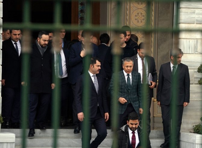 Başkanlar, İstanbul Valiliği’nde bir araya geldi