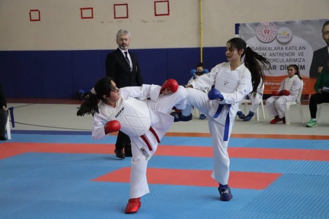 Karaman, analig karate grup müsabakalarına ev sahipliği yaptı