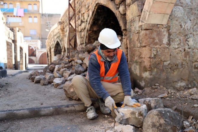 Mardin’de 10 çarşının restorasyon çalışması devam ediyor