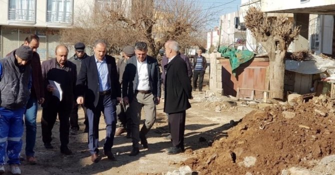 Başkan Kılınç, Kemalpaşa Caddesindeki çalışmaları inceledi