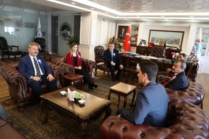 Vergi Dairesi Başkanı Günçavdı’dan Başkan Palancıoğlu’na Ziyaret