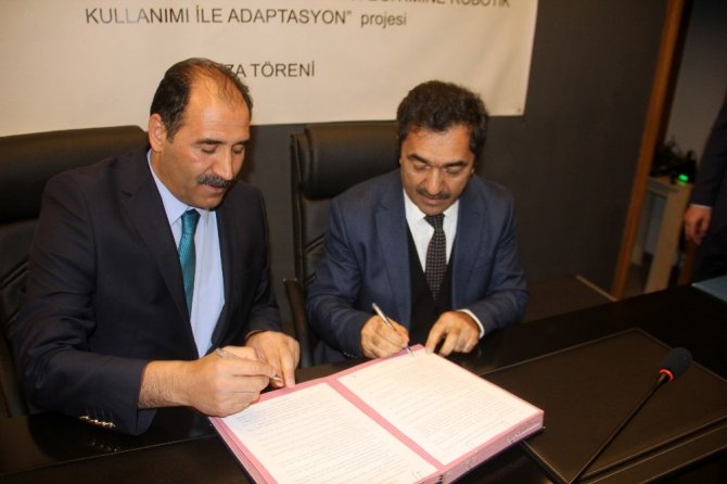 Milli Eğitim Müdürlüğü ile KUDAKA arasından işbirliği protokolü imzalandı