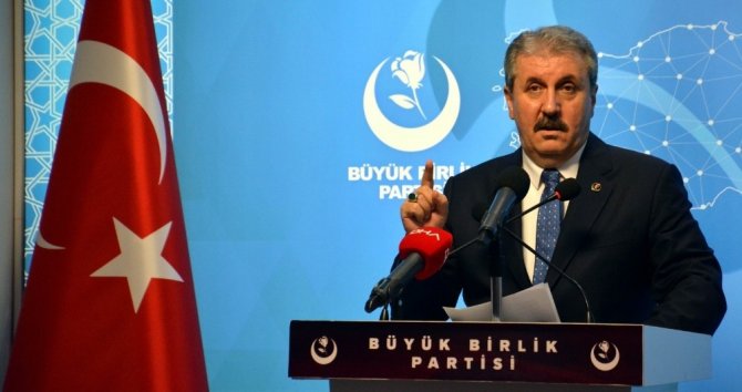 BBP Genel Başkanı Destici:"Yargıtay Cumhuriyet Başsavcılığının inceleme başlatıp HDP’yi kapatması gerekir"