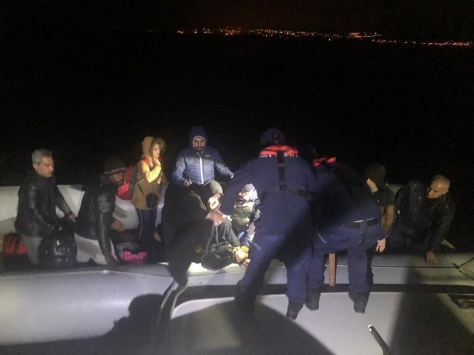 Kuşadası’nda 34 düzensiz göçmen yakalandı
