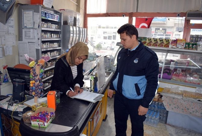 İscehisar Belediyesi Zabıta Ekipleri fiyat denetimi yaptı