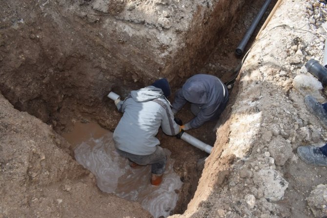 İscehisar Belediyesi içme suyu hat çalışmalarını hızlandırdı