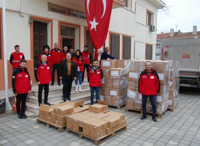 Türk Kızılay Bursa saha çalışmalarını aralıksız sürdürüyor