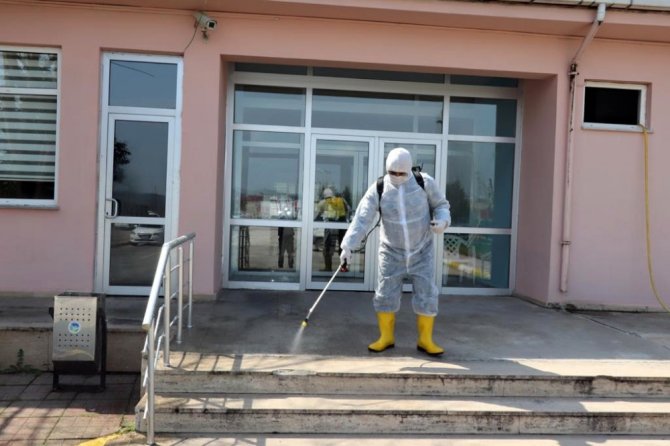 Sakarya’da ceza infaz kurumları dezenfekte edildi