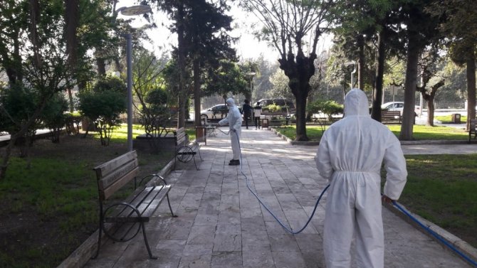 Hatay Büyükşehir Belediyesi Korona virüs önlemlerini arttırdı