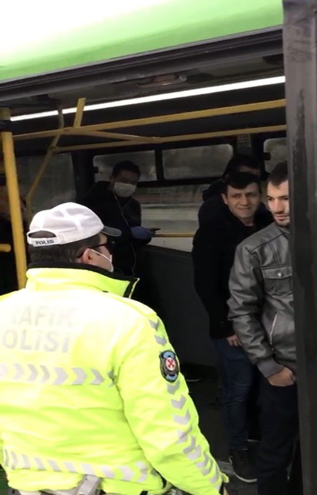 İstanbul’da toplu taşımada yasağa uymayan sürücülere ceza yağdı