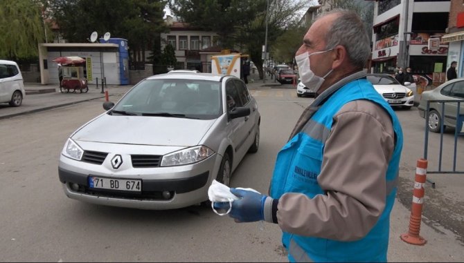 Kırıkkale’de 50 bin adet ücretsiz maske