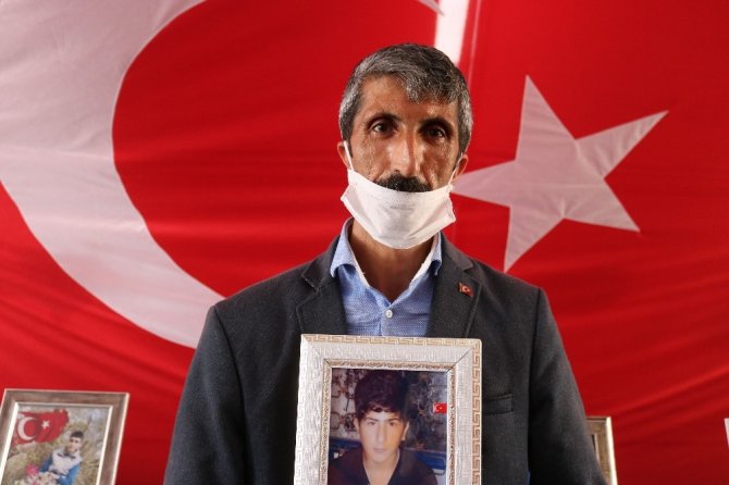 Evlat nöbetindeki aileler PKK’nın Kulp saldırısını kınadı