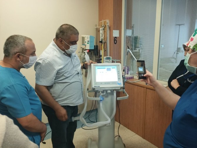 Hayırsever vatandaşlardan hastaneye solunum cihazı bağışı