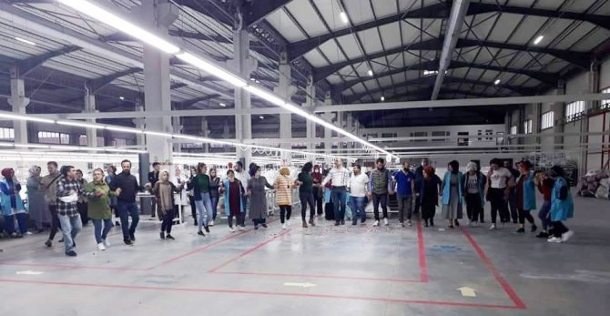 Tekstil fabrikasında doğum günü partisine 63 bin TL ceza