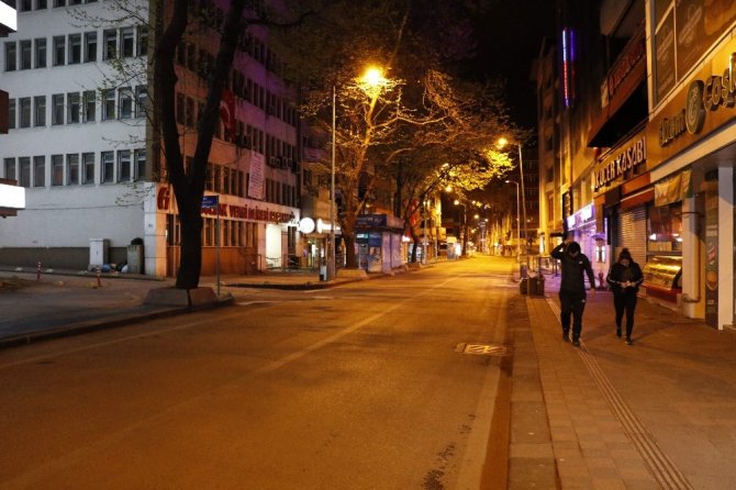 Zonguldak’ta sokağa çıkma kısıtlaması başladı
