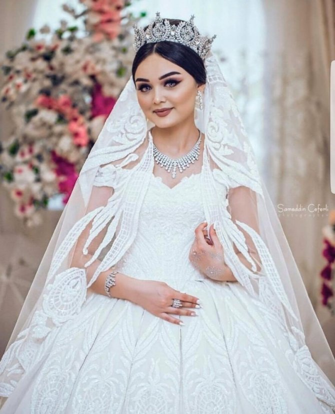 Azerbeycan’ın gözde çifti Aypara Shikhiyeva ile Ali Mammadova evlendi