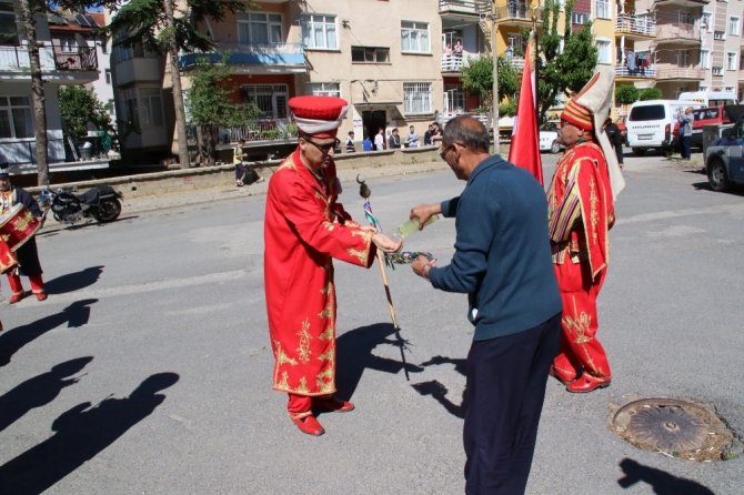 Akşehir’de mehterli kutlama