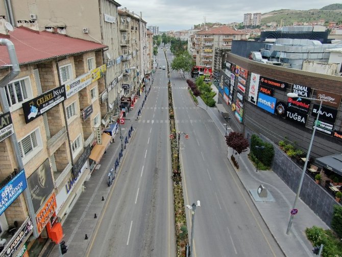 Hayalet şehir Nevşehir havadan görüntülendi