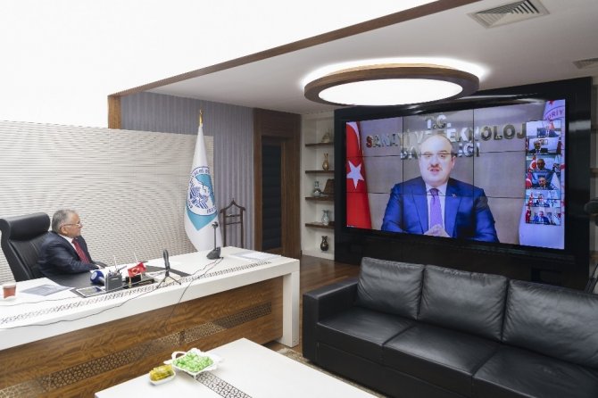 Sanayi ve Teknoloji Bakanı Mustafa Varank ile “Kayseri Zirvesi” yapıldı