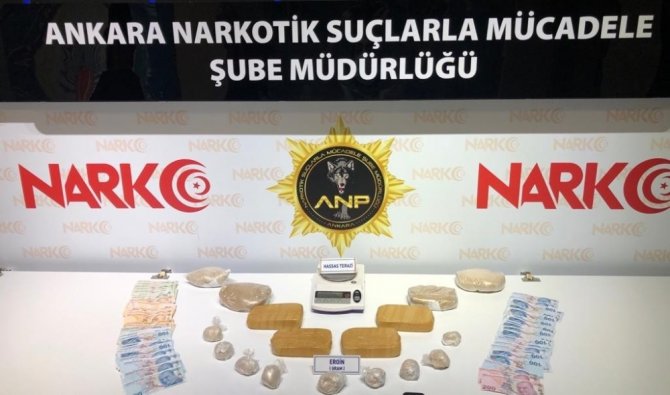 Ankara’da uyuşturucu satıcılarına operasyon: 3 tutuklama