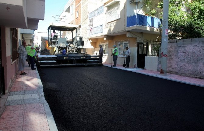 Akdeniz Belediyesi, Siteler Mahallesinin sokaklarını yeniledi