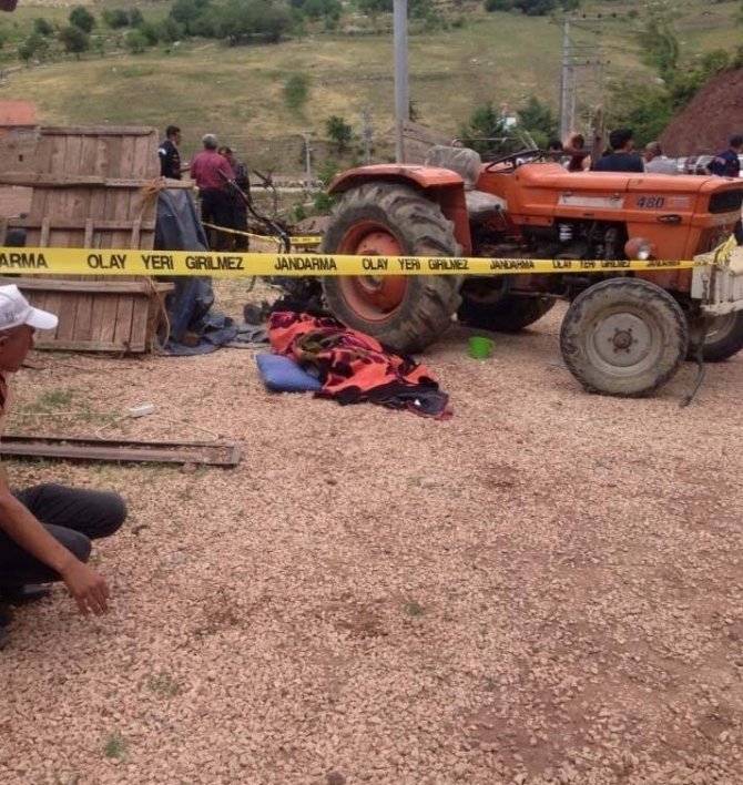 Karaman’da traktör ile çapa motorunun arasında kalan şahıs öldü