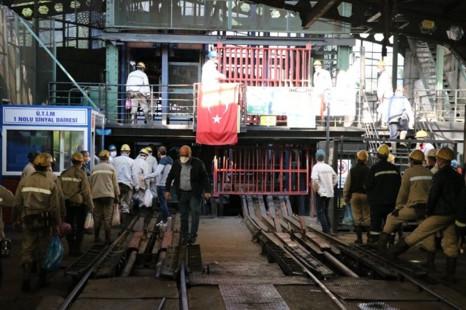 Zonguldak’ta maden işçileri üretime başladı