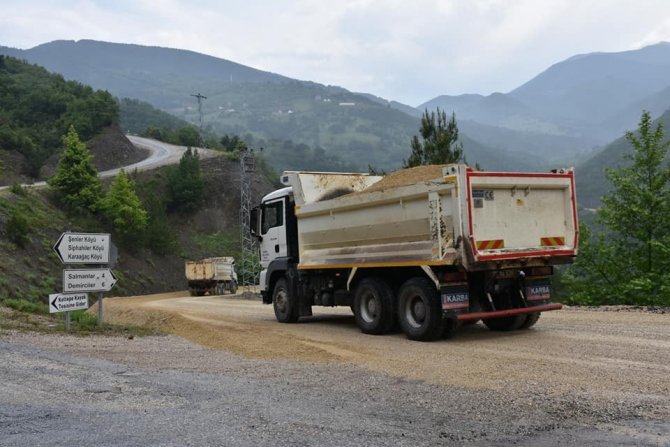 Karabük’te asfalt sezonu hazırlıkları sürüyor