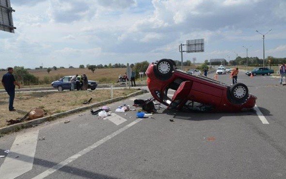 Kütahya’da bin 345 ölümlü ve yaralanmalı trafik kazası meydana geldi