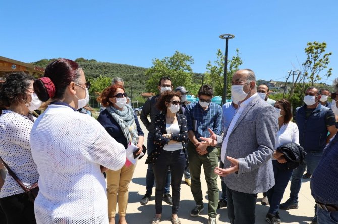 Başkan Türkyılmaz’dan Mudanya sahillerinde inceleme